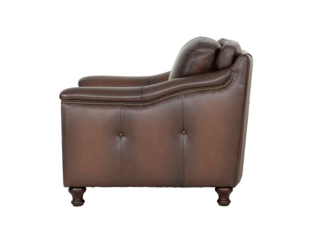 Amax Leather Belfast Brown Genuine Leather Chair large image number 3