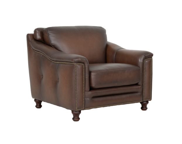 Amax Leather Belfast Brown Genuine Leather Chair large image number 5