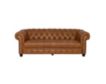 Amax Leather York Brown Genuine Leather Sofa small image number 1