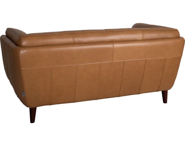 Amax Leather Seymour Nutmeg Genuine Leather Loveseat large image number 4