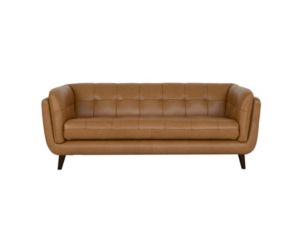 Amax Leather Seymour Nutmeg Genuine Leather Sofa