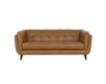 Amax Leather Seymour Nutmeg Genuine Leather Sofa small image number 1