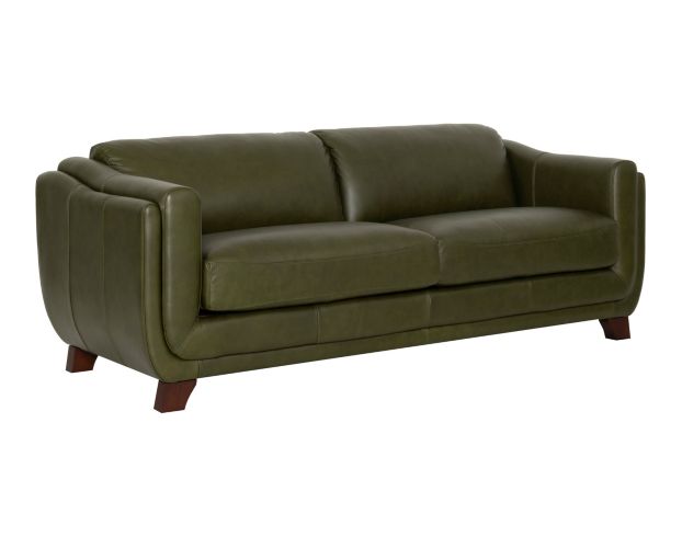 Amax Leather Omaha Green Genuine Leather Sofa large image number 5