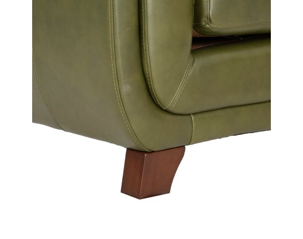 Amax Leather Omaha Green Genuine Leather Chair large image number 6