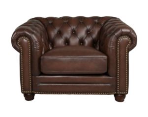 Amax Leather Kennedy Tobacco Genuine Leather Chair