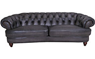 Amax Leather Nottingham 100% Leather Chesterfield Sofa