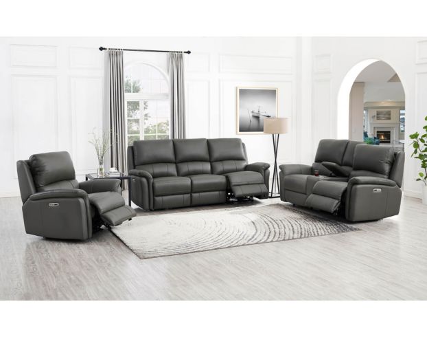Amax Leather Tyler Leather Power Recliner large image number 2