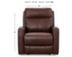 Amax Leather Modena Leather Power Recliner small image number 8
