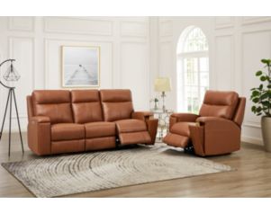 Amax Leather Sullivan Leather Power Recliner