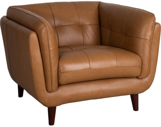 Amax Leather Seymour 100% Leather Chair large image number 2