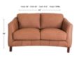 Amax Leather Sarah 100% Leather Loveseat small image number 7