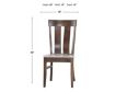 Daniel's Amish Collection Maple Quartz Sable Hanover Dining Chair small image number 9