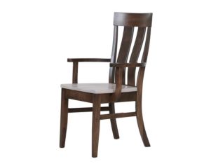 Daniel's Amish Collection Maple Quartz Sable Hanover Dining Arm Chair