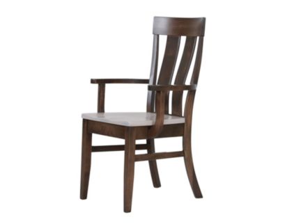 Daniel's Amish Collection Maple Quartz Sable Hanover Dining Arm Chair