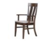 Daniel's Amish Collection Maple Quartz Sable Hanover Dining Arm Chair small image number 2