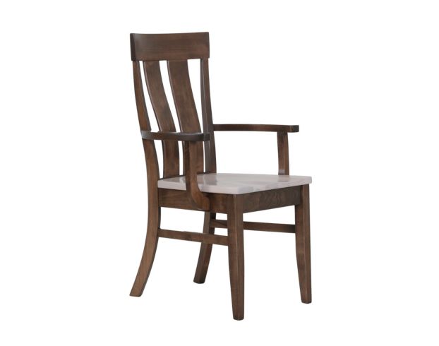 Daniel's Amish Collection Maple Quartz Sable Hanover Dining Arm Chair large image number 5