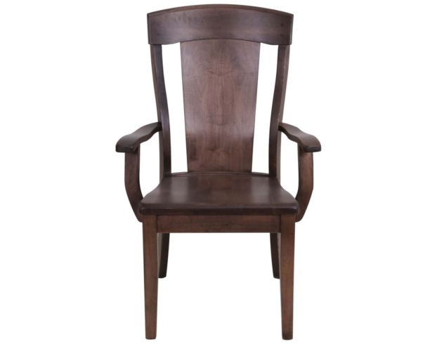 Daniel's Amish Bozeman Brown Dining Arm Chair large image number 1
