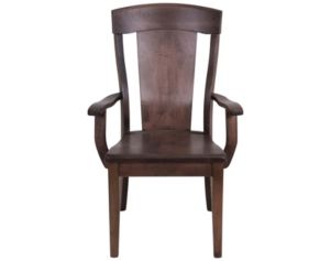 Daniel's Amish Bozeman Brown Dining Arm Chair