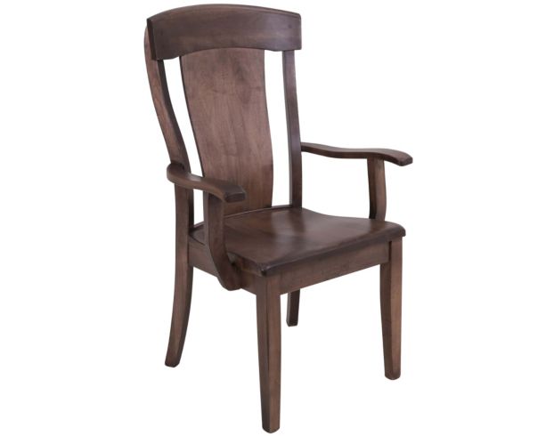 Daniel's Amish Bozeman Brown Dining Arm Chair large image number 2