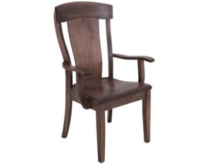 Daniel's Amish Bozeman Brown Dining Arm Chair