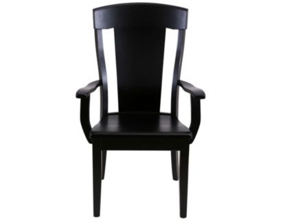 Daniel's Amish Bozeman Black Dining Arm Chair