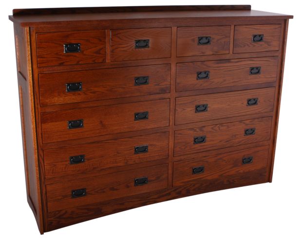 Daniel's Amish New Mission Double Dresser large image number 1