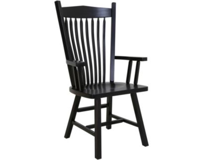 Daniel's Amish Western Mission Dining Arm Chair