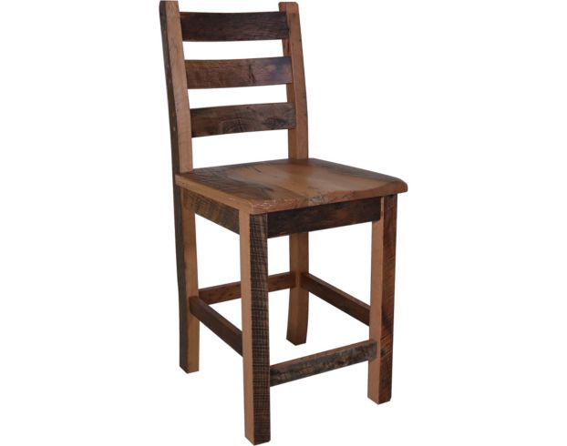 Amish wood 2025 bar stools