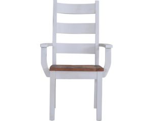 Daniel's Amish Reclaimed Two-Tone Dining Arm Chair