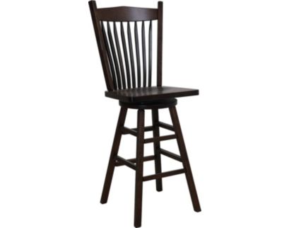 Daniel's Amish Western Swivel Barstool