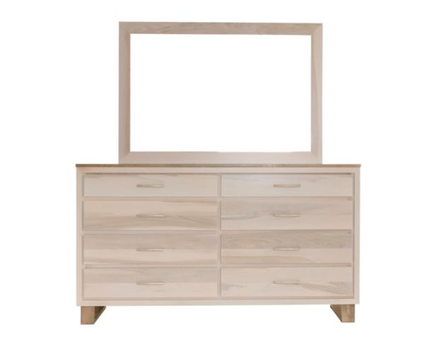 Daniel's Amish Orchard Maple Dresser & Mirror large image number 1