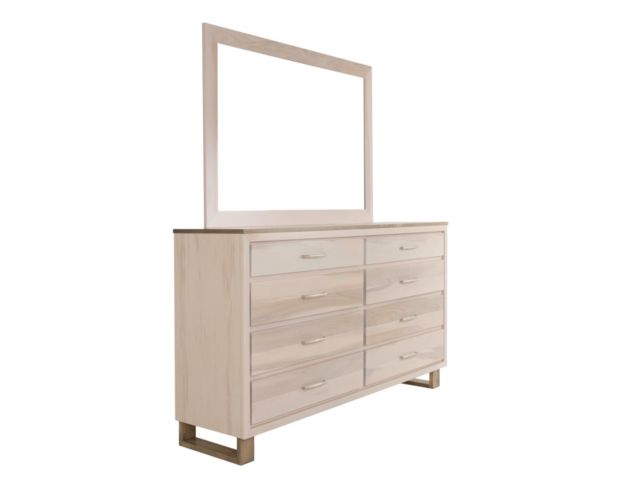 Daniel's Amish Orchard Maple Dresser & Mirror large image number 3