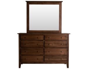Daniel's Amish Mapleton Dresser with Mirror