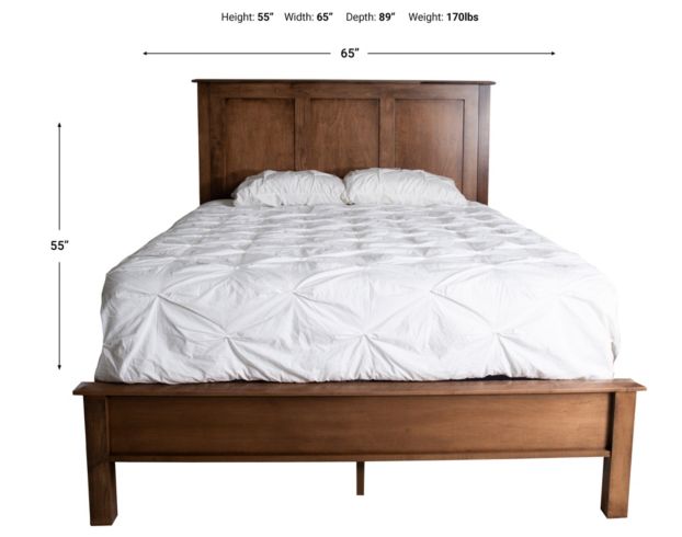 Daniel's Amish Mapleton Queen Bed large image number 3