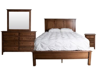 Daniel's Amish Mapleton 4-Piece Queen Bedroom Set