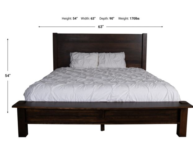 Daniel's Amish Cabin Queen Bed large image number 6