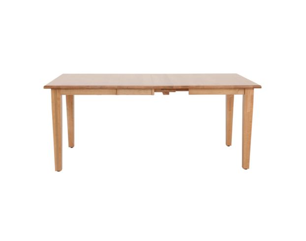 Daniel's Amish Maple Smokey Taupe Dining Table large image number 1