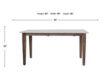 Daniel's Amish Maple Quartz Sable Dining Table small image number 6