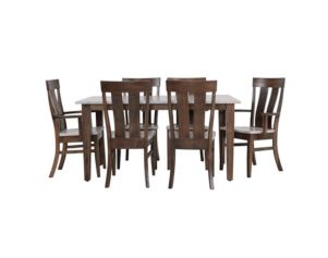 Daniel's Amish Maple Quartz 7-Piece Dining Set