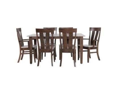 Daniel's Amish Maple Quartz 7-Piece Dining Set