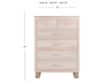 Daniel's Amish Collection Orchard Maple 6-Drawer Chest small image number 12