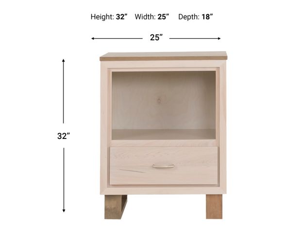 Daniel's Amish Collection Orchard Maple Nightstand large image number 8