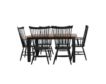 Daniel's Amish Reclaimed Carbon Black 7-Piece Dining Set small image number 1