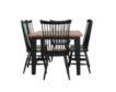 Daniel's Amish Reclaimed Carbon Black 7-Piece Dining Set small image number 3