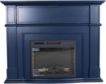A Plus International Conner 62" Blue Electric Fireplace small image number 1