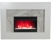 A Plus International Dino 56" Marble Electric Fireplace small image number 1