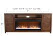 A Plus International Hargis 75" Fireplace TV Stand small image number 7