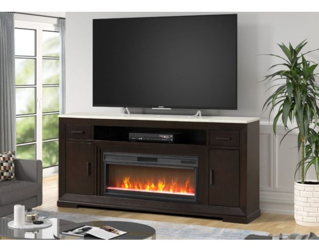 A Plus International Avalon Fireplace TV Stand large image number 2