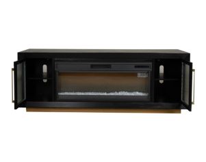 A Plus International Inc Montrose 74-Inch Electric Fireplace Console