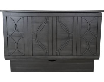 Arason Enterprises Brussels Charcoal Queen Cabinet Murphy Bed